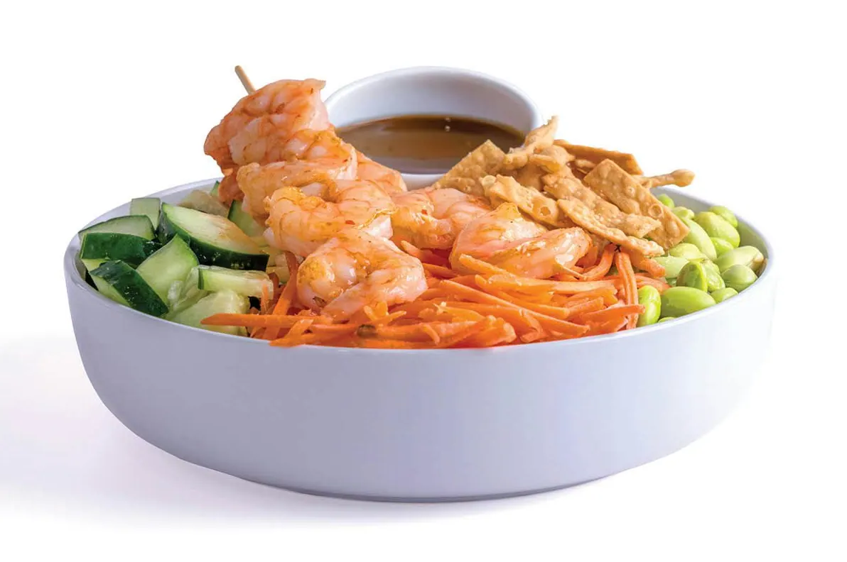 Sweet Chili Shrimp Bowl